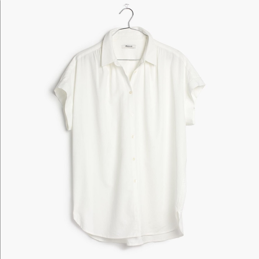 Madewell Central Shirt in Pure White